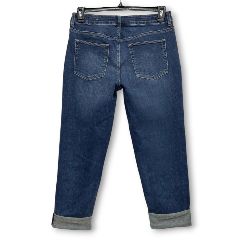 Chico’s Bundle Of Charm Boot Cut And Boyfriend Ankle Dark Wash Jeans Size 0.5/6 - Picture 12 of 15